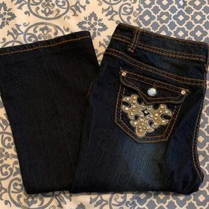 Forever 21 Women's Premium Denim Low Rise Stretch Jeans Size 30 Boot Cut